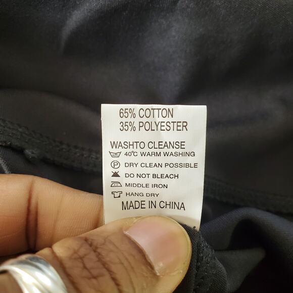 Yuna Fashion Pocket Sheer Slits Gray Workout Athleisure Leggings L/XL - Picture 7 of 8